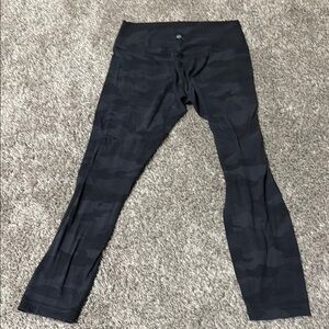 Lululemon Black Camo Leggings